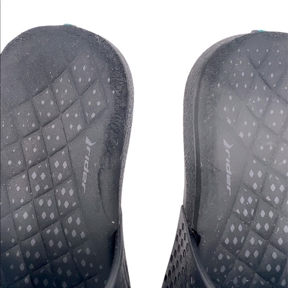 Grendene Rider Brazilian Kids' Slides from Nordstrom Black- Size 11 - Picture 9 of 9